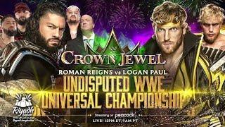 WWE Crown Jewel 2022 Official And Full Match Card HD