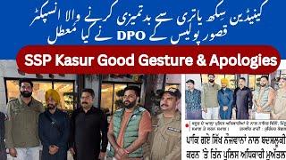 Kasur Incident With Sikh Tourist | Kasur Police Strict Acrion | DPO Kasur 