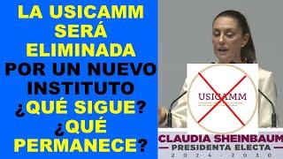 Soy Docente: LA USICAMM SERÁ ELIMINADA POR UN NUEVO INSTITUTO ¿QUÉ SIGUE? ¿QUÉ PERMANECE?