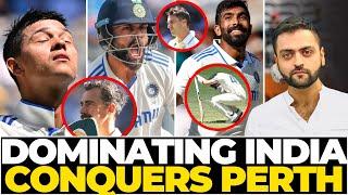 Dominating India CONQUERS Perth by 295 runs | India vs Australia 1st Test