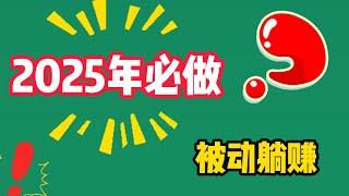 2025年新人必须要做的事情，USDT稳定无风险自动套利，躺赚就好，错过2024的收益，别再错过今年的市场行情#稳定币#套利#收益