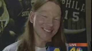 Guns N' Roses - Axl Rose Interview 2001 NBA Finals