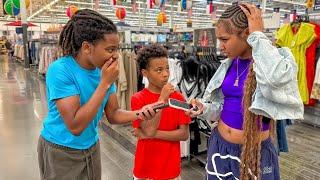 Brother Steals BIG SISTERS Money In PUBLIC, He Instantly Regrets It