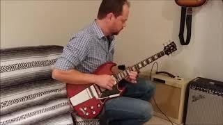 1965 Gibson SG with Righteous Sound RAF pickups, Barber Gain Changer