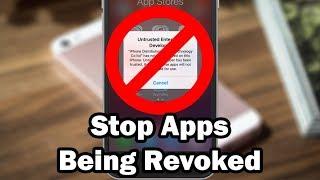 NEW! Stop Apps From Getting Revoked / Crashing On iOS 10 - 11.4 & iOS 12