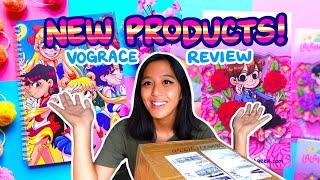 Unboxing new products for my small business!  Vograce review