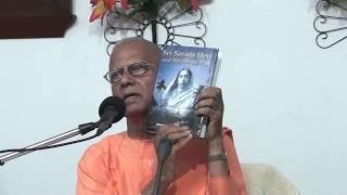 Swami Chetanananda speaks on ’’Sarada Devi and Her Divine Play" (Bengali)