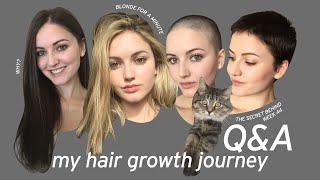 My Hair Growth Journey ‍‍️ - Buzzcut Q&A | Hair Care