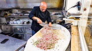 INSANE KEBABS Handmade With a Sword - Palestinian Food in Nazareth!