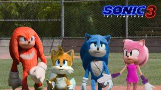 Sonic Asks Amy Rose to Join His Team | Sonamy Moments | Sonic The Hedgehog Movie