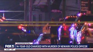 14-year-old charged with murder in Newark after 2 cops shot, 1 fatal