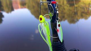 Strike King Mini-King Spinnerbait Bass Fishing