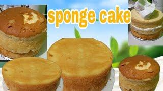 7x3 sponge cake recipe | HappinessInBaking by:Helen A.