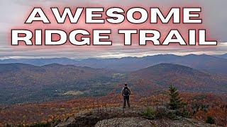 Jay mountain | Awesome ridge trail | ADK blue challenge