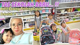 RISYA & Bocil BORONG PERALATAN SEKOLAH ⁉️ MAMI TAMBAH PUSING!! - Vlog Risya