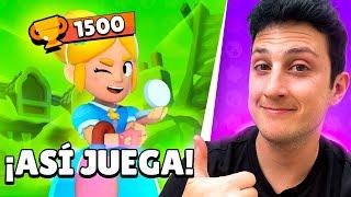 ASI JUEGA UNA PIPER DE 1500 COPAS EN BRAWL STARS