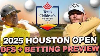 2025 Houston Open DFS + Betting Preview : Key Stats, Draftkings Core, Value Plays + Outright Bets