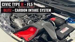 BLITZ / ブリッツ CARBON INTAKE SYSTEM - FL5 CIVIC TYPE R