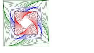 Drawing Geometric Square Patterns and Designs