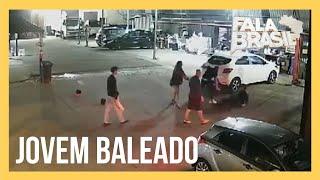 Jovem é baleado em estacionamento em Ribeirão Preto (SP)