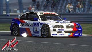 Assetto Corsa | BMW M3 GTR GT2 (E46) | V8 Engine & Straight Cut Gears Transmission Whine Sound