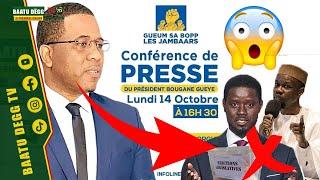 [ EN 𝐃𝐈𝐑𝐄𝐂𝐓 ] CONFERENCE DE PRESSE : BOUGANE GUEYE DANY GUEUM SA BOPP LES JAMBAARS