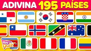 Adivina TODAS las Banderas del Mundo en Máxima Velocidad ⏰ | Play Quiz de banderas - Geografía