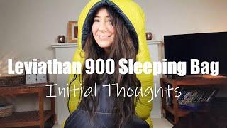 Leviathan OEX 900 Sleeping Bag | Initial Thoughts! #WildCamping