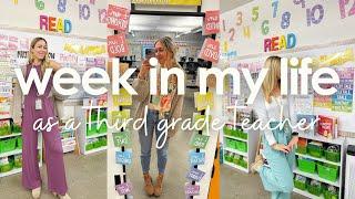 WEEK IN MY LIFE | third grade teacher, math crafts, struggles of teaching