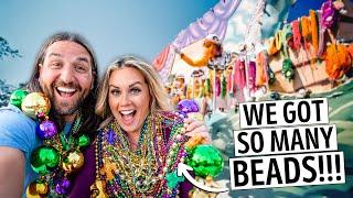 MARDI GRAS (New Orleans) First Impressions | Mardi Gras World, King Cake, Bourbon Street, & MORE!