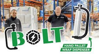 Hand Pallet Wrap Bolt Dispenser from Castle Industrial Supplies