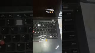 LENOVO T450S only blinking but not turning on .. please help me to fix this  .. thank you  ️️