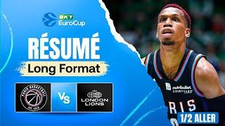 Un Match 1 CAPITAL à l'Adidas Arena - Paris vs London Lions - Résumé - EuroCup 1/2 aller