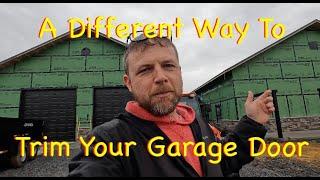 How To Trim A Garage Door, A Different Way #170