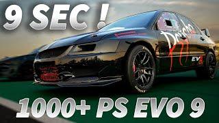 1000 PS EVO 9: Vom Straßenwagen zum 9-Sekunden-Dragster! 