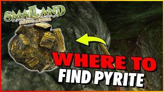 Where to find Pyrite in Smalland