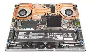 ️ How to open MSI Vector 17 HX A13V - disassembly and upgrade options