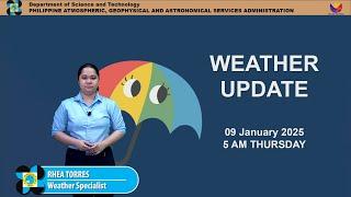 Public Weather Forecast issued at 4AM | January 9 , 2025 - Thursday