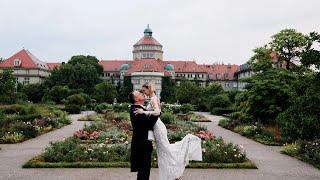 Hochzeit im Cafe Botanischen Garten in München Hochzeitsvideo