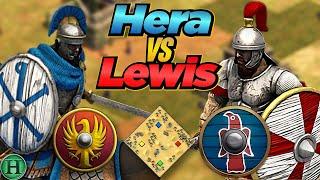 Romans vs Goths | 1v1 Arabia | vs Lewis | AoE2