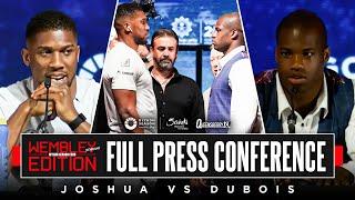 Anthony Joshua vs Daniel Dubois FULL launch press conference | #RiyadhSeasonCard: Wembley Edition