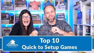 Top 10 Quick to Setup Board Games