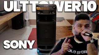 Best Sony Bluetooth Party Speaker With Karaoke Sony ULT Tower 10 - iGyaan