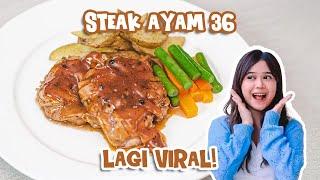 Ketahuan Resepnya ?! Resep Steak Ayam 36 Yang Lagi Viral !!