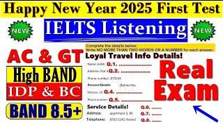 IELTS LISTENING PRACTICE TEST 2024 WITH ANSWERS | 01.01.2025