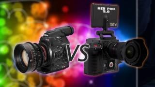 Canon C300 vs The Red Scarlet!