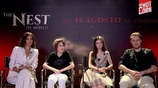 THE NEST - Il NIDO | Intervista al regista Roberto De Feo e al cast | HOT CORN