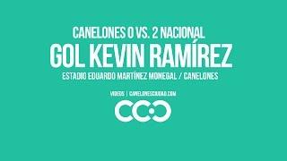 Gol de Kevin Ramírez - Canelones 0 vs. 2 Nacional