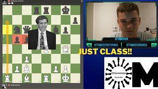 Bobby Fischer Middle Game Masterpiece (Highly instructive)