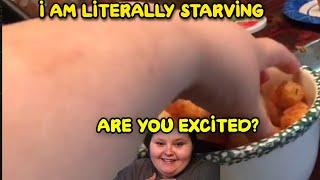 Amberlynn Reid going out to eat while starved and excited